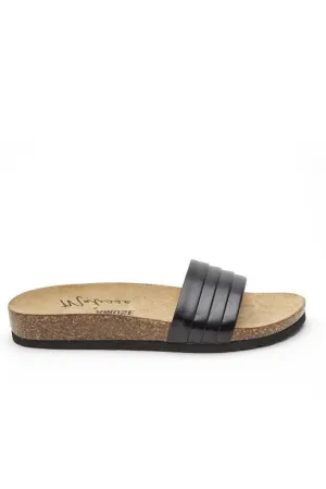 Black Santos Slides
