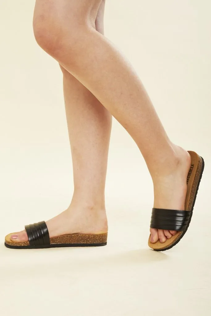 Black Santos Slides