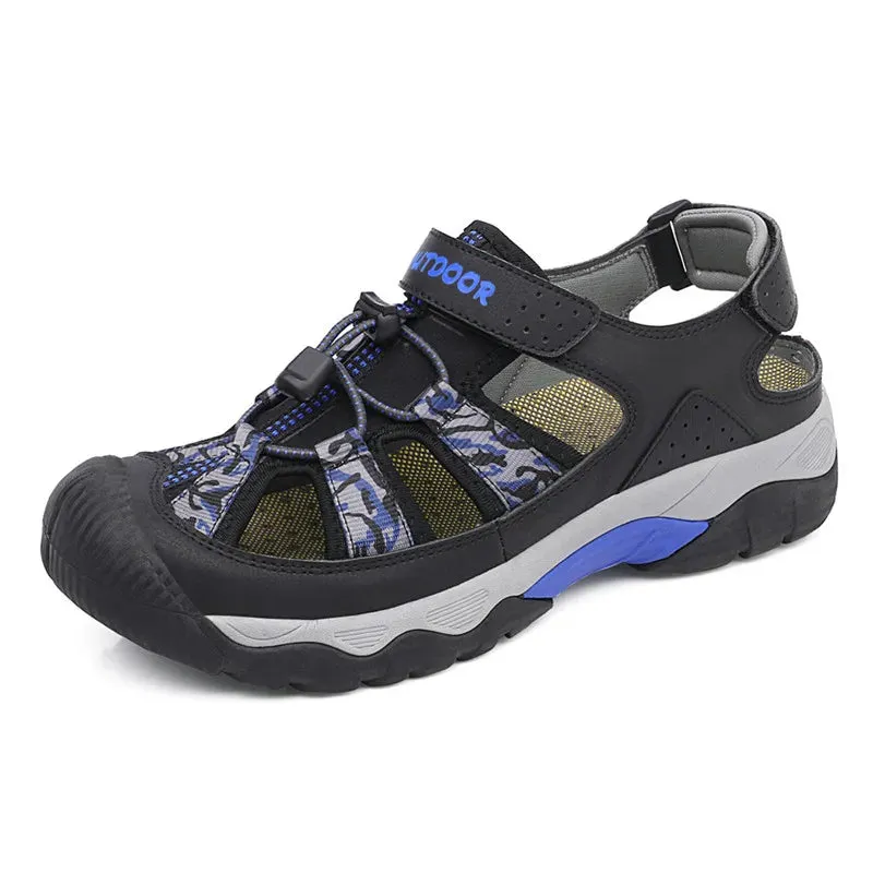 Classic  Men Sandals Fashion Large Size Beach Sandals  Breathable Casual  Outdoor Non-slip