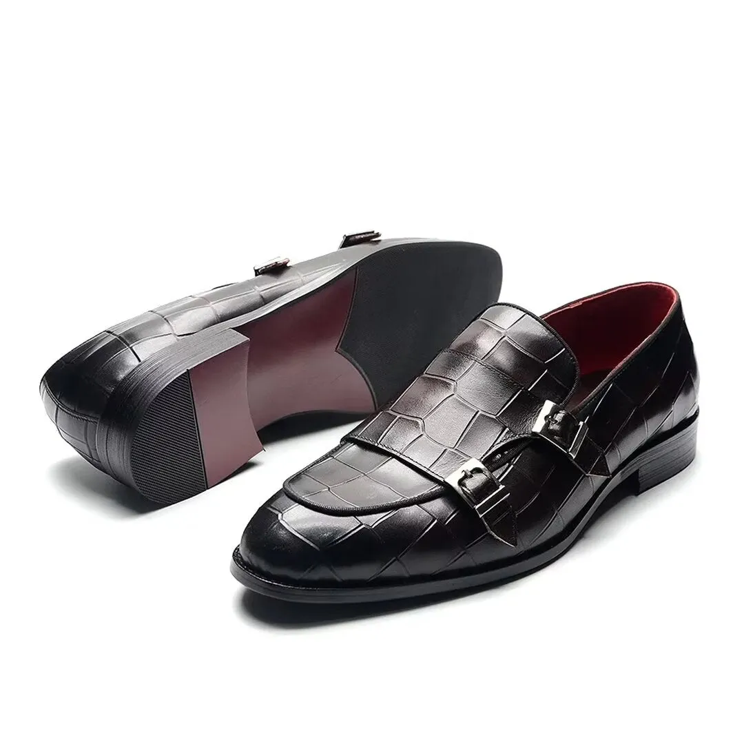 Croctex Silvareign Monk Slip-Ons