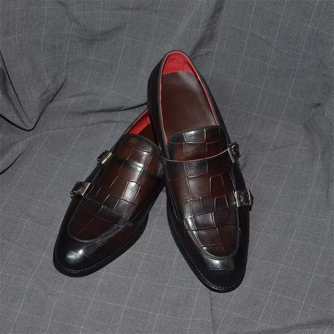 Croctex Silvareign Monk Slip-Ons