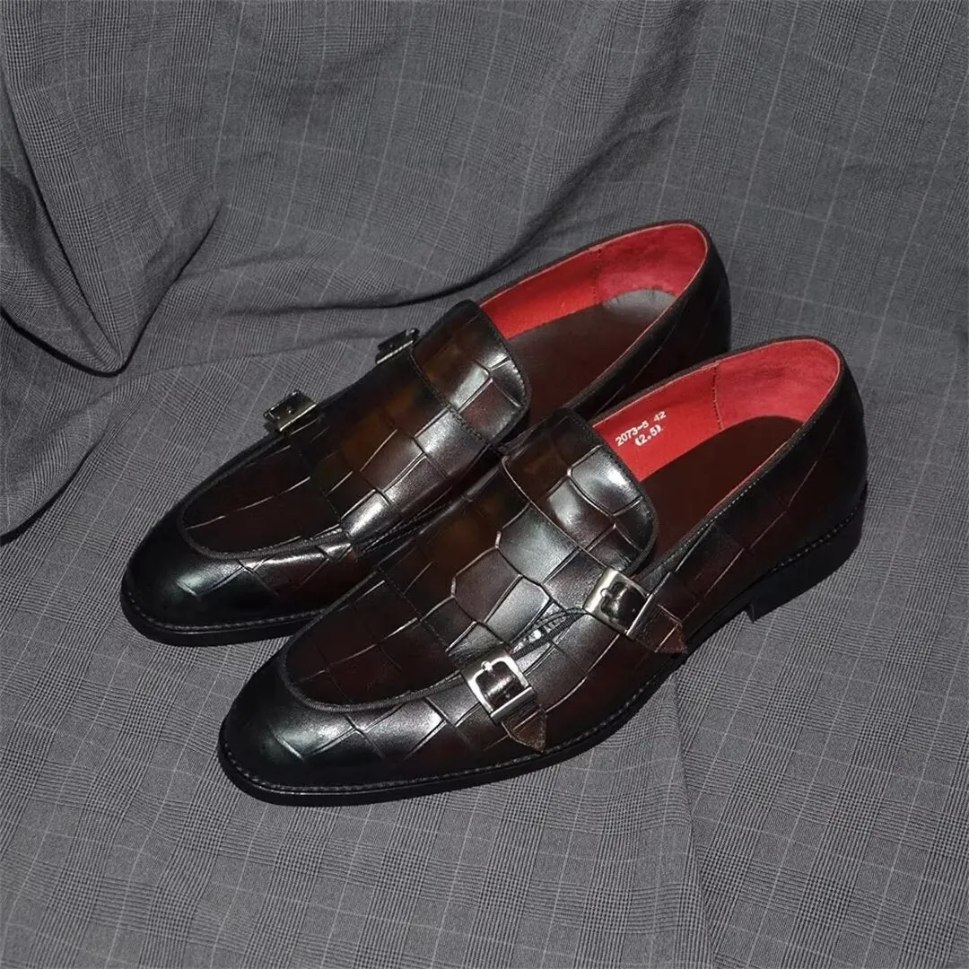 Croctex Silvareign Monk Slip-Ons