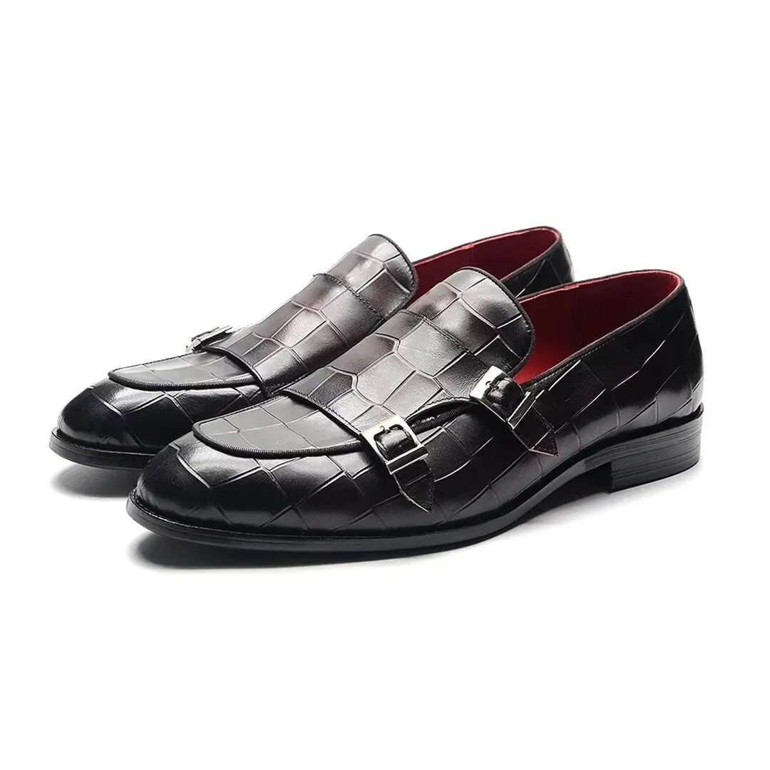 Croctex Silvareign Monk Slip-Ons