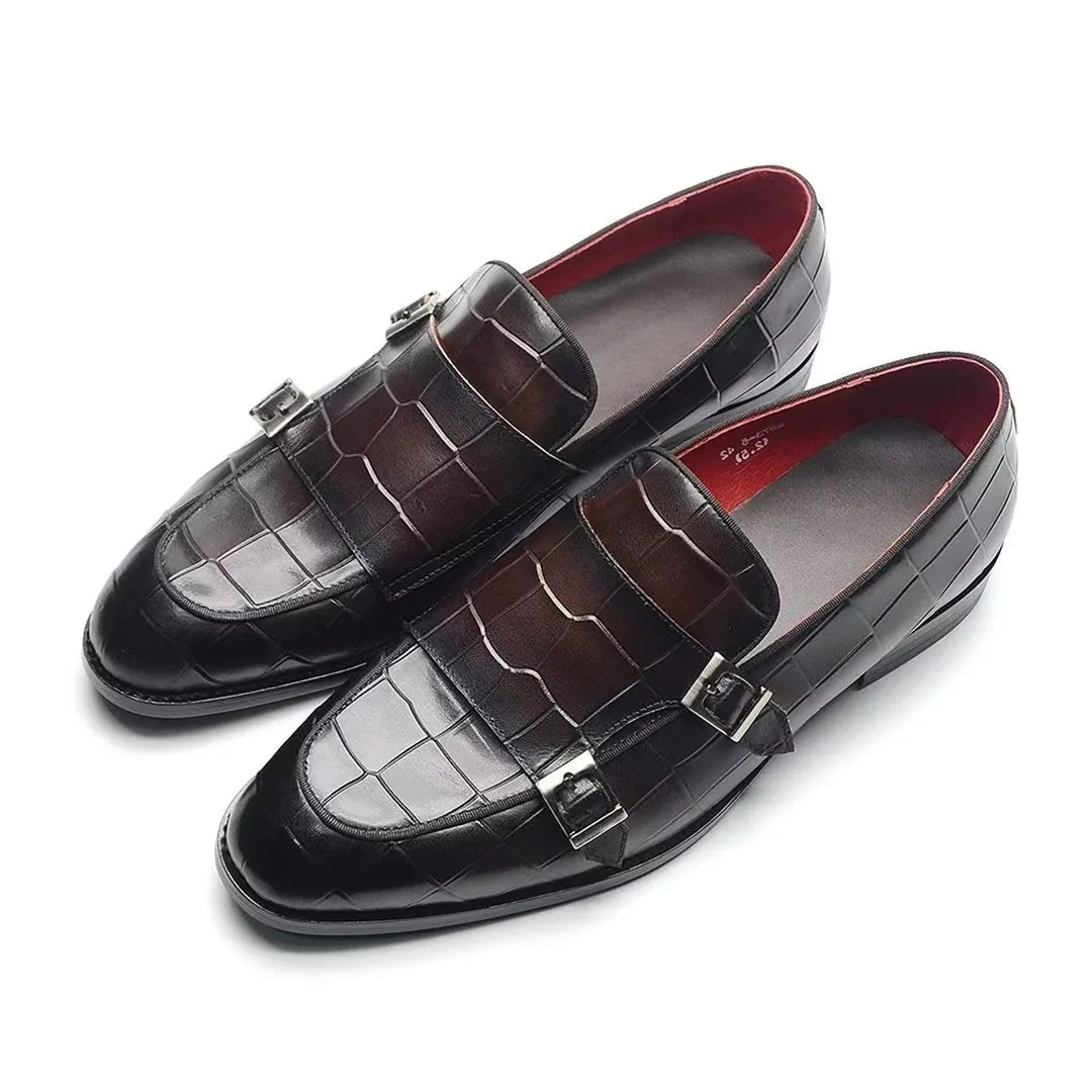 Croctex Silvareign Monk Slip-Ons