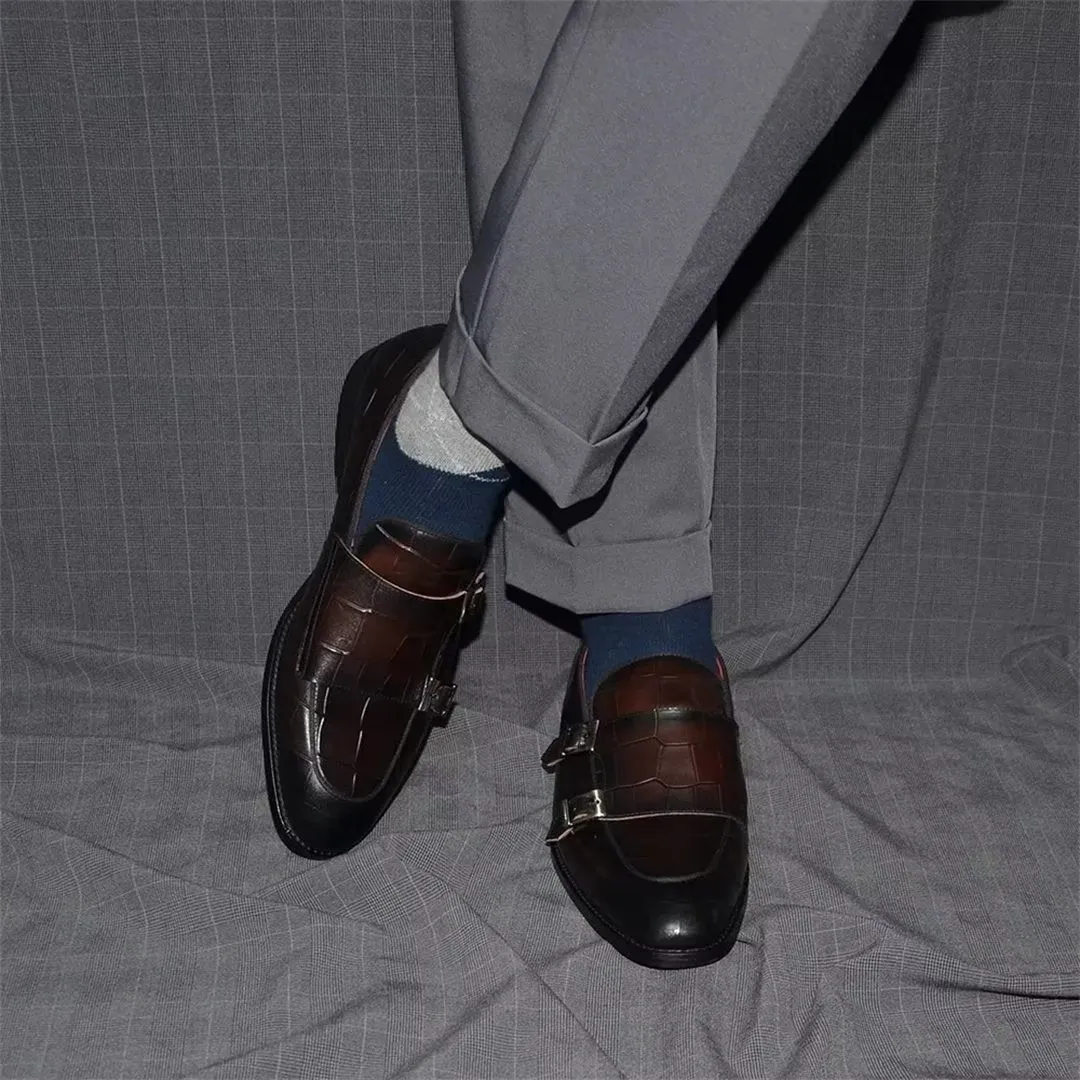 Croctex Silvareign Monk Slip-Ons