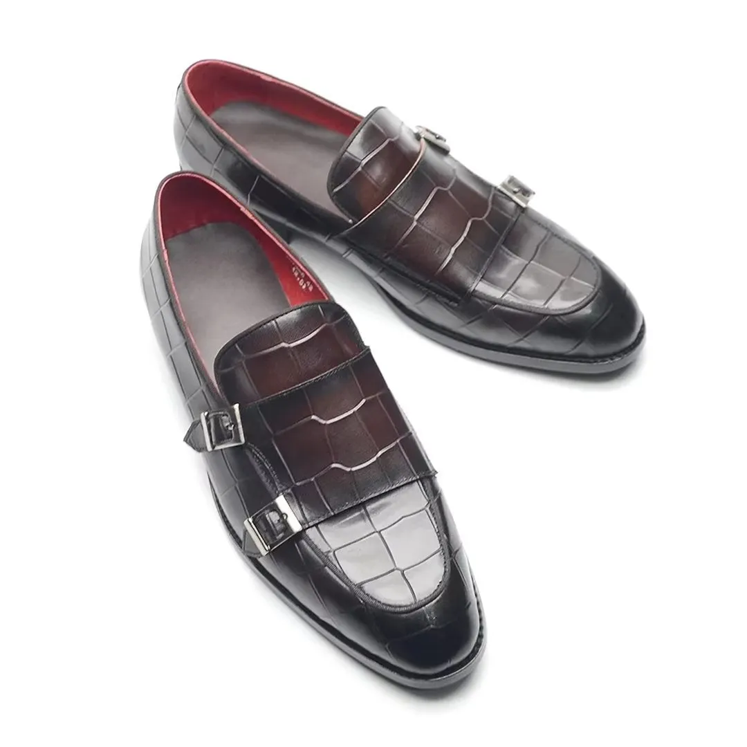 Croctex Silvareign Monk Slip-Ons