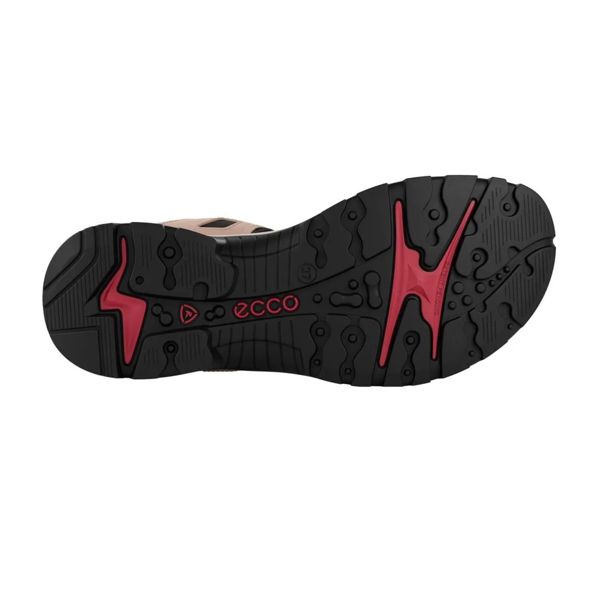 Ecco Women's Offroad Sandals- Rose Dust/ Limestone