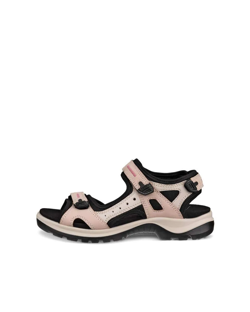 Ecco Women's Offroad Sandals- Rose Dust/ Limestone