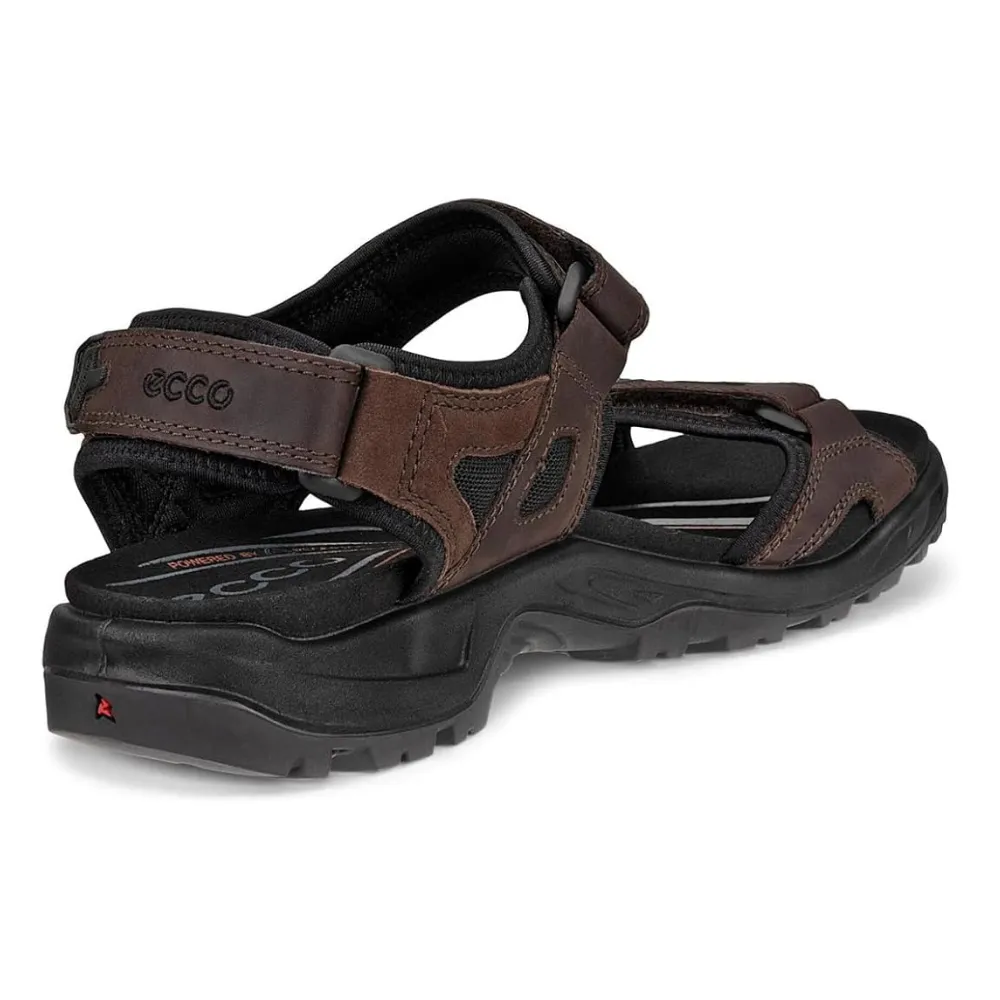 Ecco Yucatan Mocha Nubuck Sport Sandal (Men's)