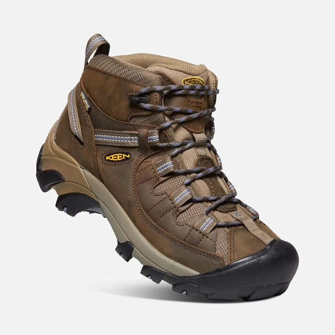 Keen Women's Targhee II Mid Waterproof Hiking Boots- Slate Black/ Flint Stone