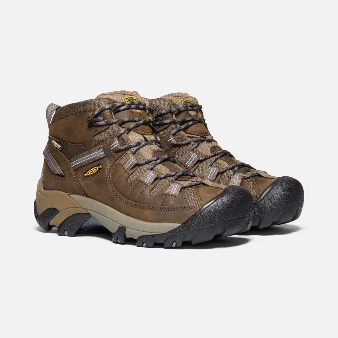Keen Women's Targhee II Mid Waterproof Hiking Boots- Slate Black/ Flint Stone