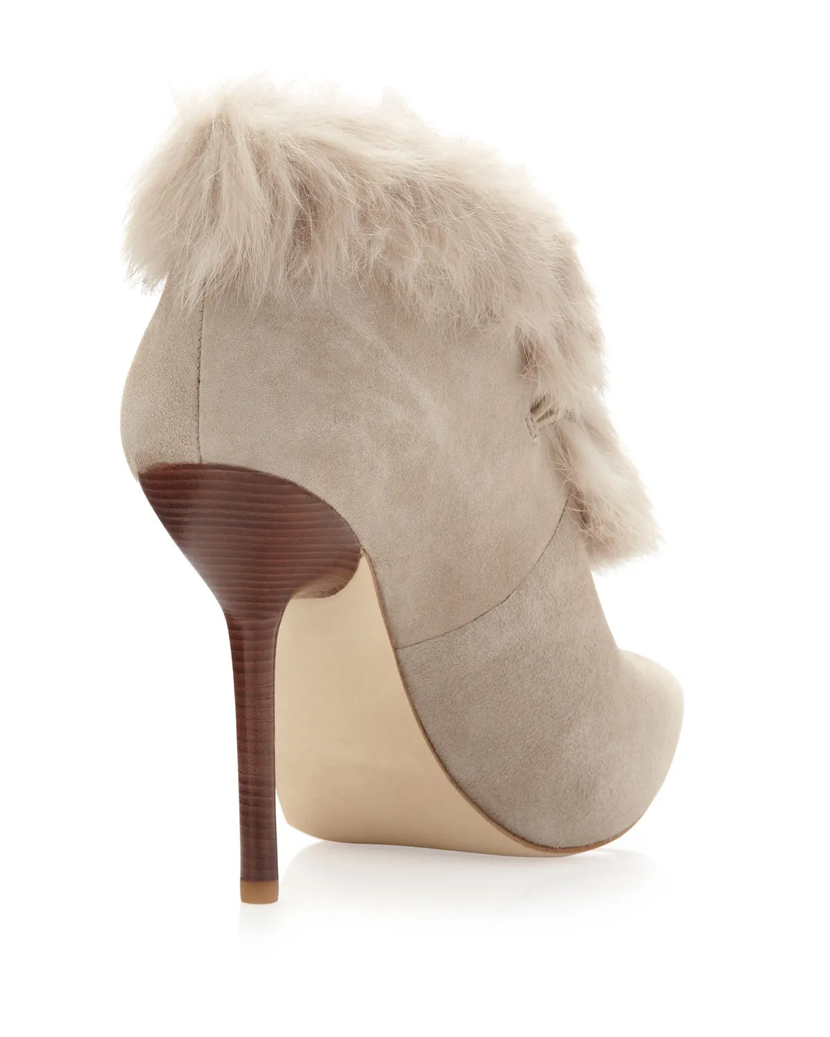 Melania Taupe Suede Via Spiga I-1-106309
