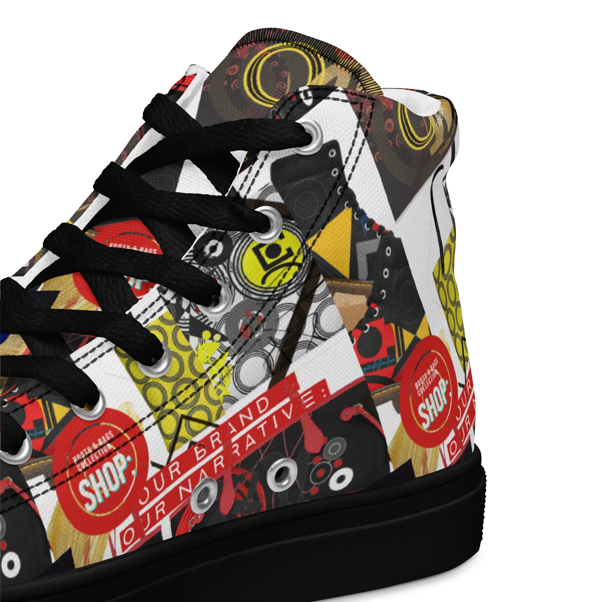 OD SIG news Women’s high top canvas shoes OP2