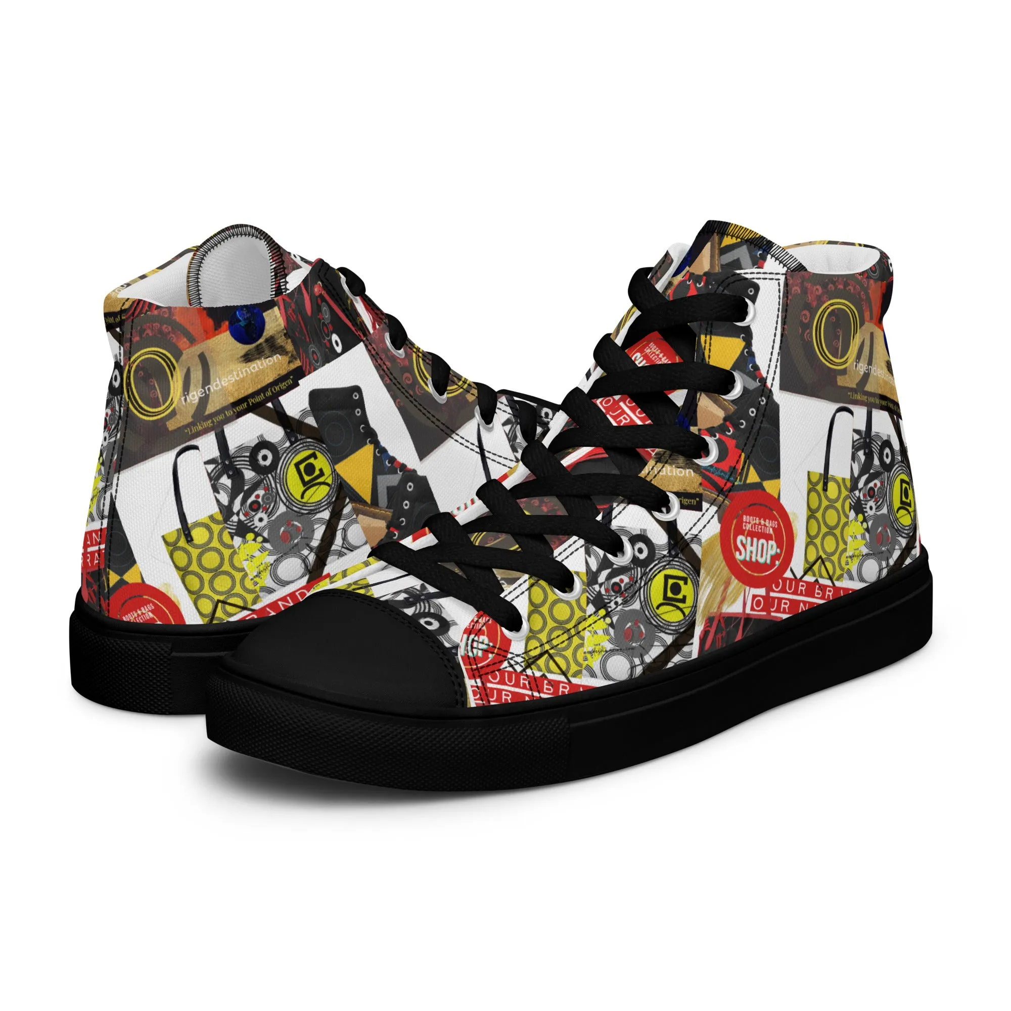 OD SIG news Women’s high top canvas shoes OP2