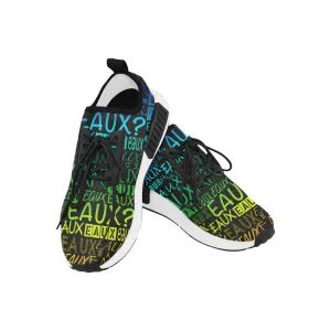 RAINBEAUX/RED/BLACK/GREEN ALLEAUXVER MEN'S RUNNING SHOES