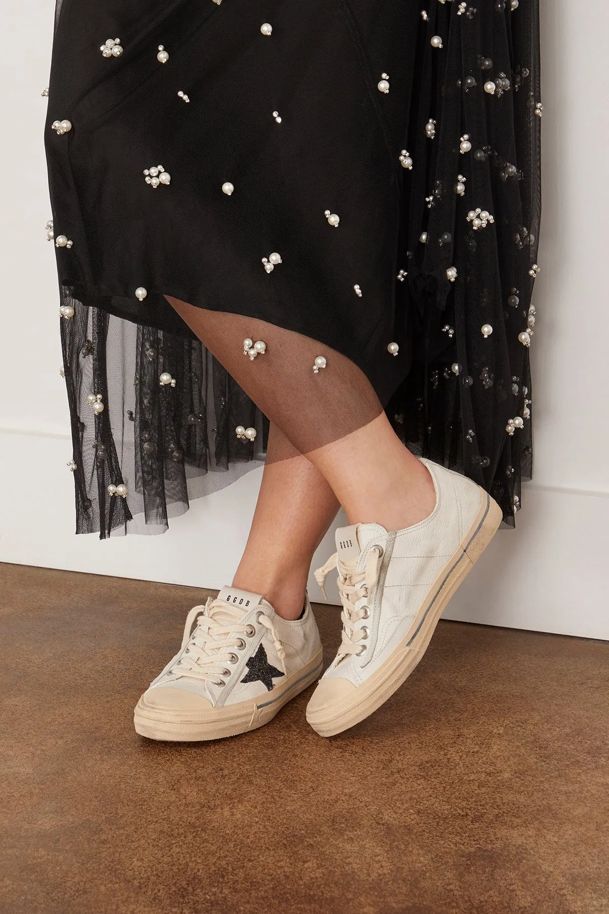 V-Star Sneaker in White/Black/Ice