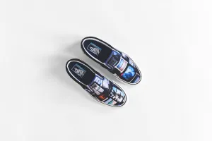 VANS X DANIEL RUSSO CLASSIC SLIP-ON SF - BLACK / BLUE