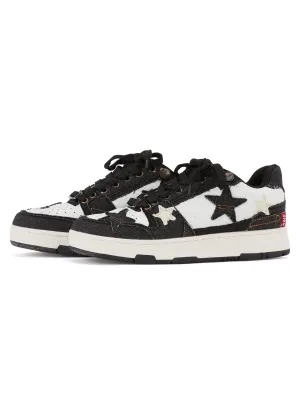 Vintage Star Skateboard Sneakers