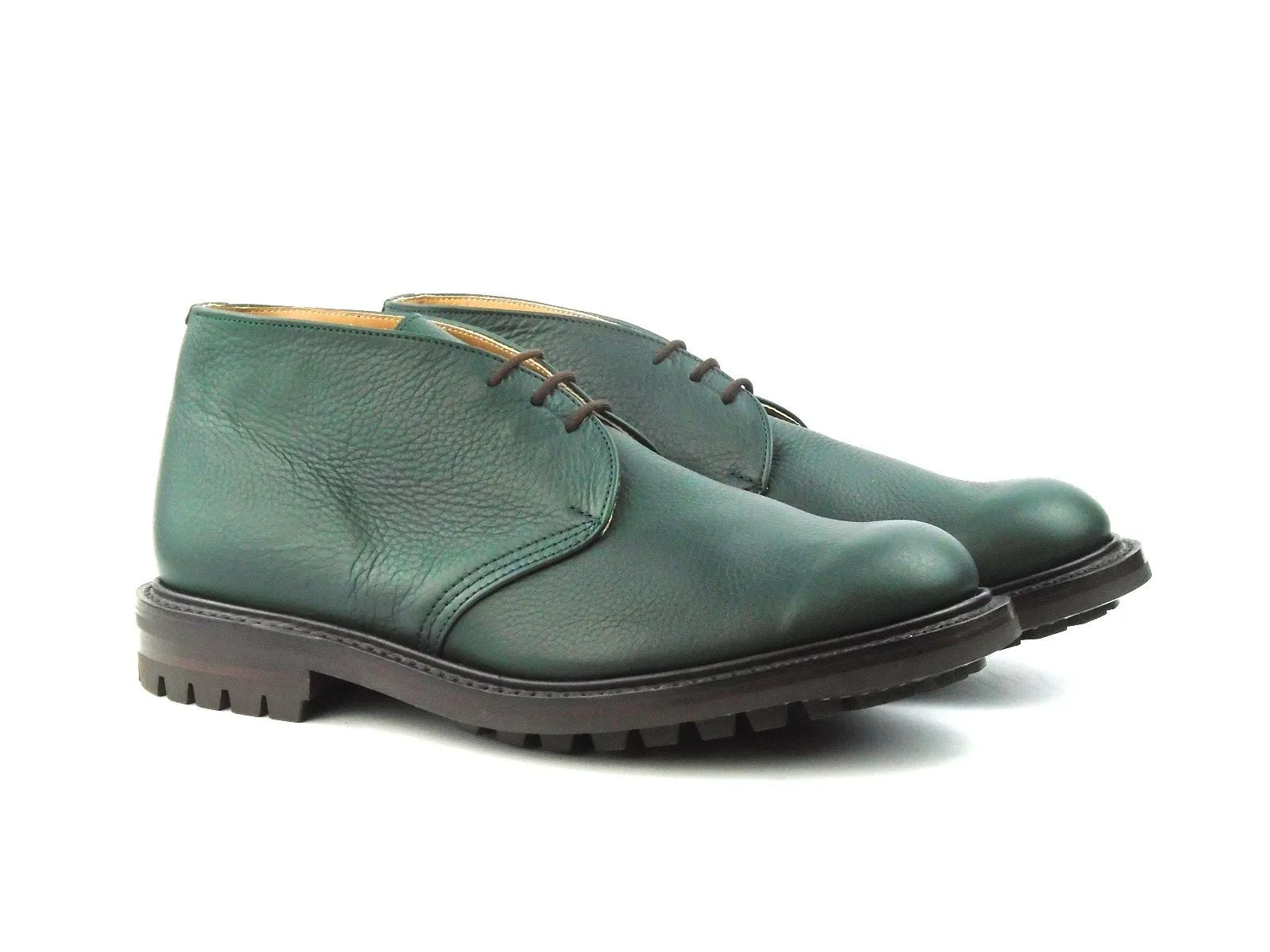 Winston Chukka Boot - Green Olivvia Scotch Grain