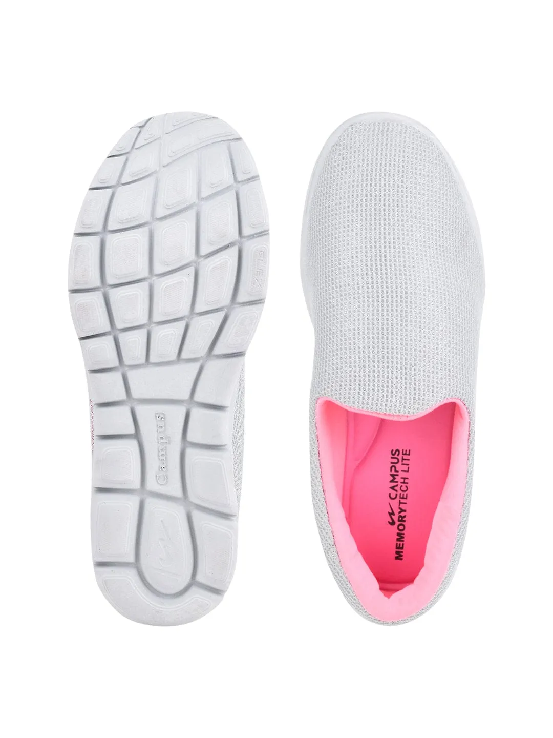 ZOE Grey Women's Slip-ons